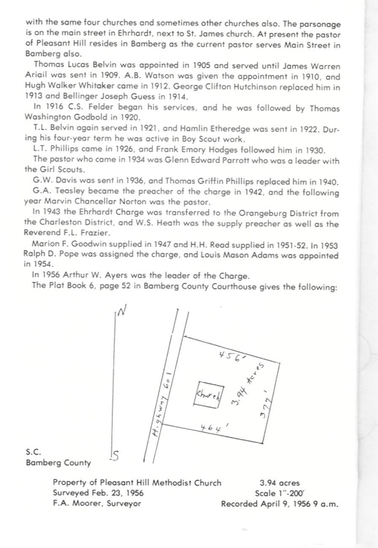 Pleasant Hill UMC Booklet Page 2