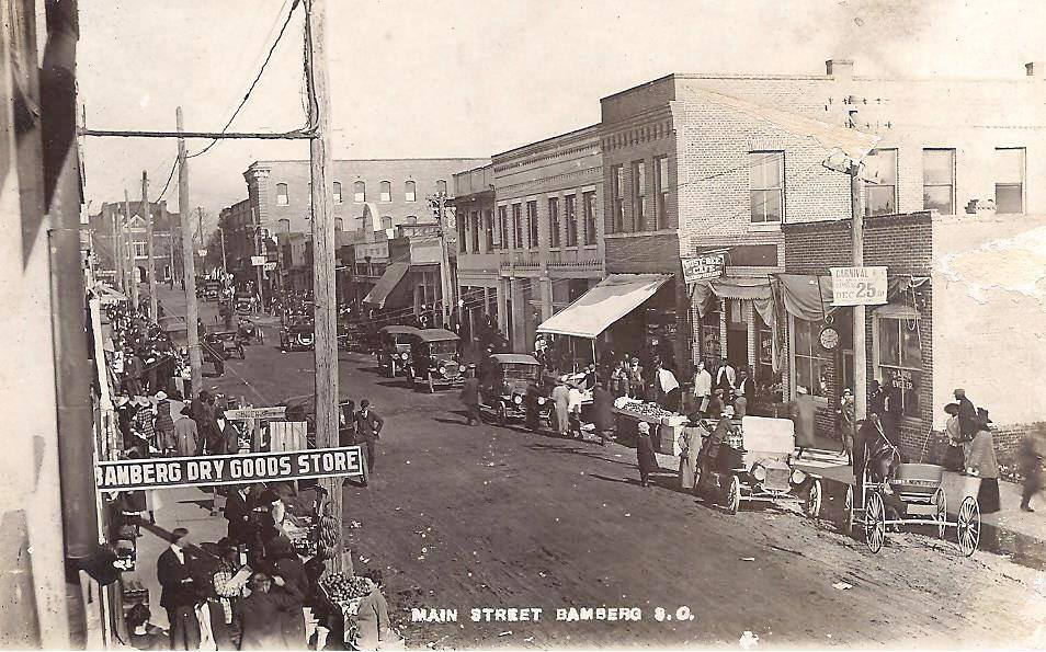 Bamberg Main Street Early 1900s 1