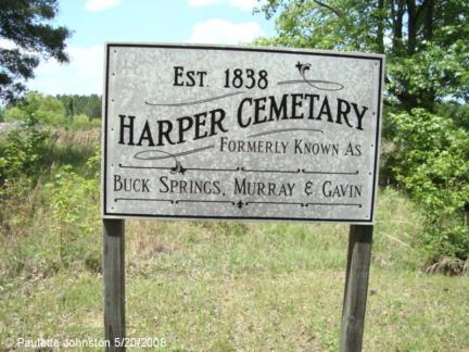 Cemetery Sign